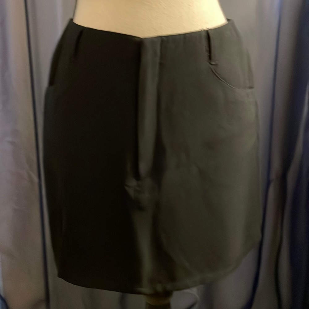 Womens Parallel Mini Skirt